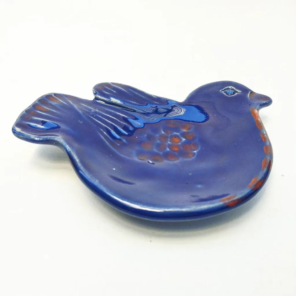 Coupelle- Oiseau bleu